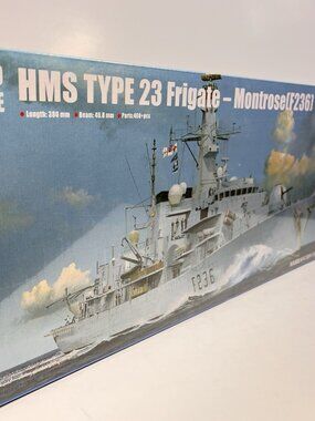 SEALED HMS Type 23 Frigate - Montrose F236 1/350 Scale Model Kit Trumpeter CN